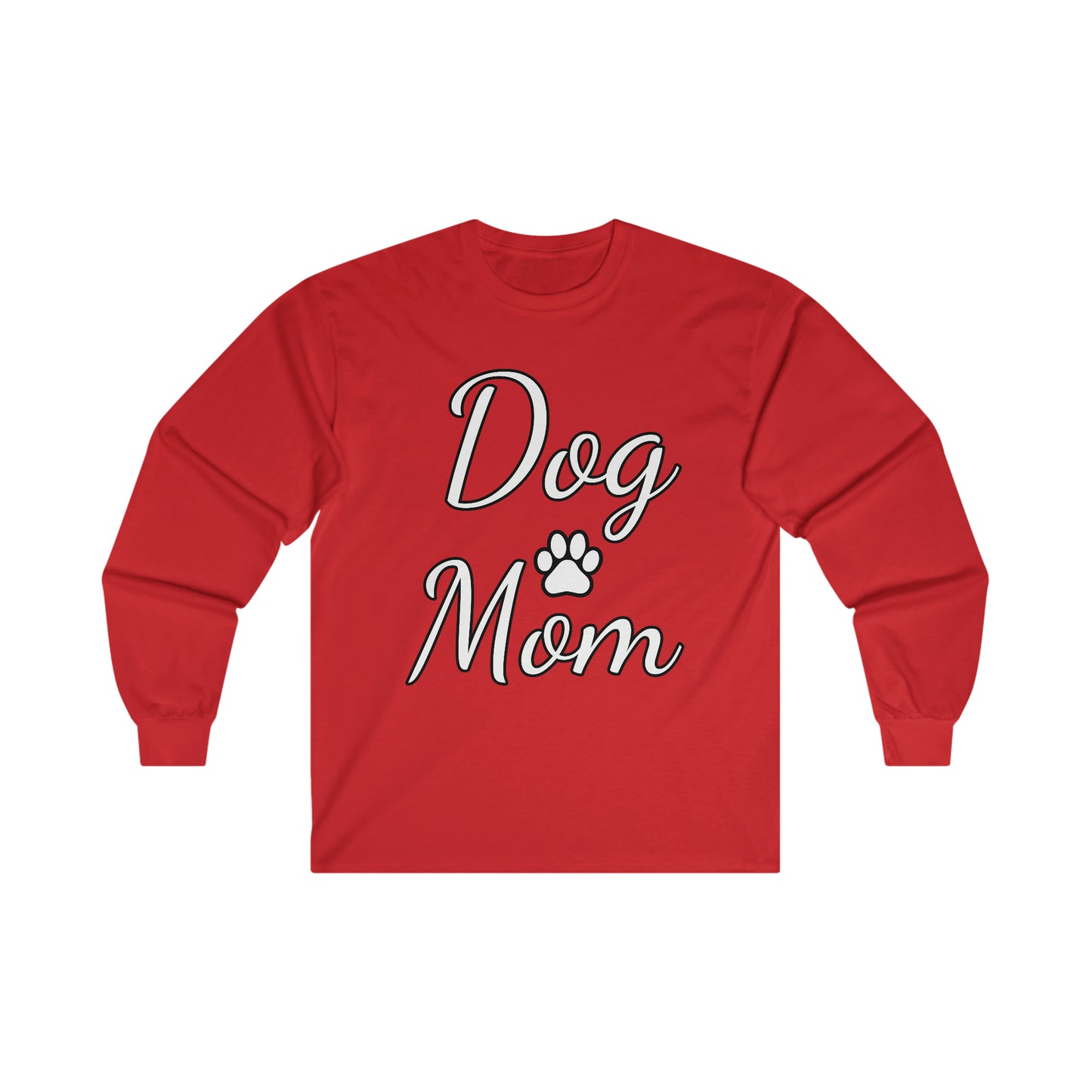 Dog Mom Ultra Cotton Long Sleeve Tee