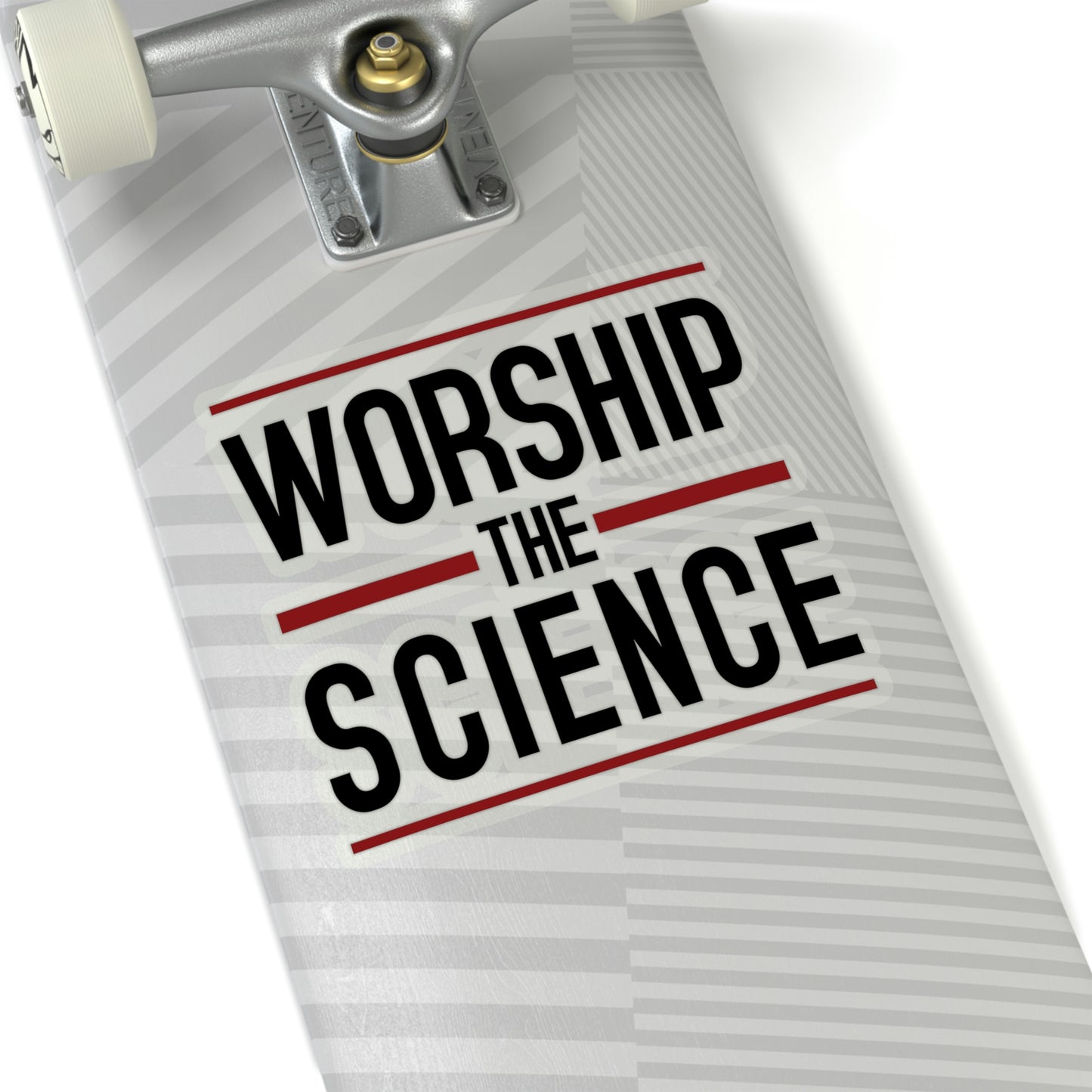 Worship Science Kiss-Cut Stickers