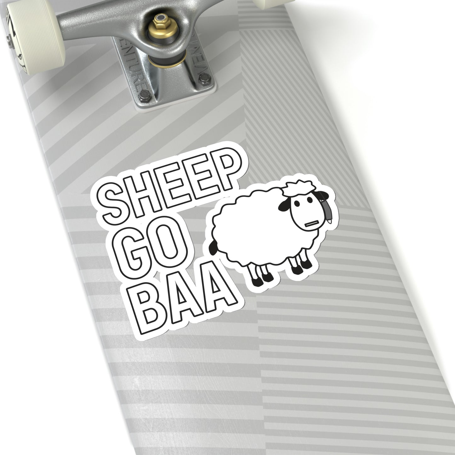 Sheep Baa Kiss-Cut Stickers