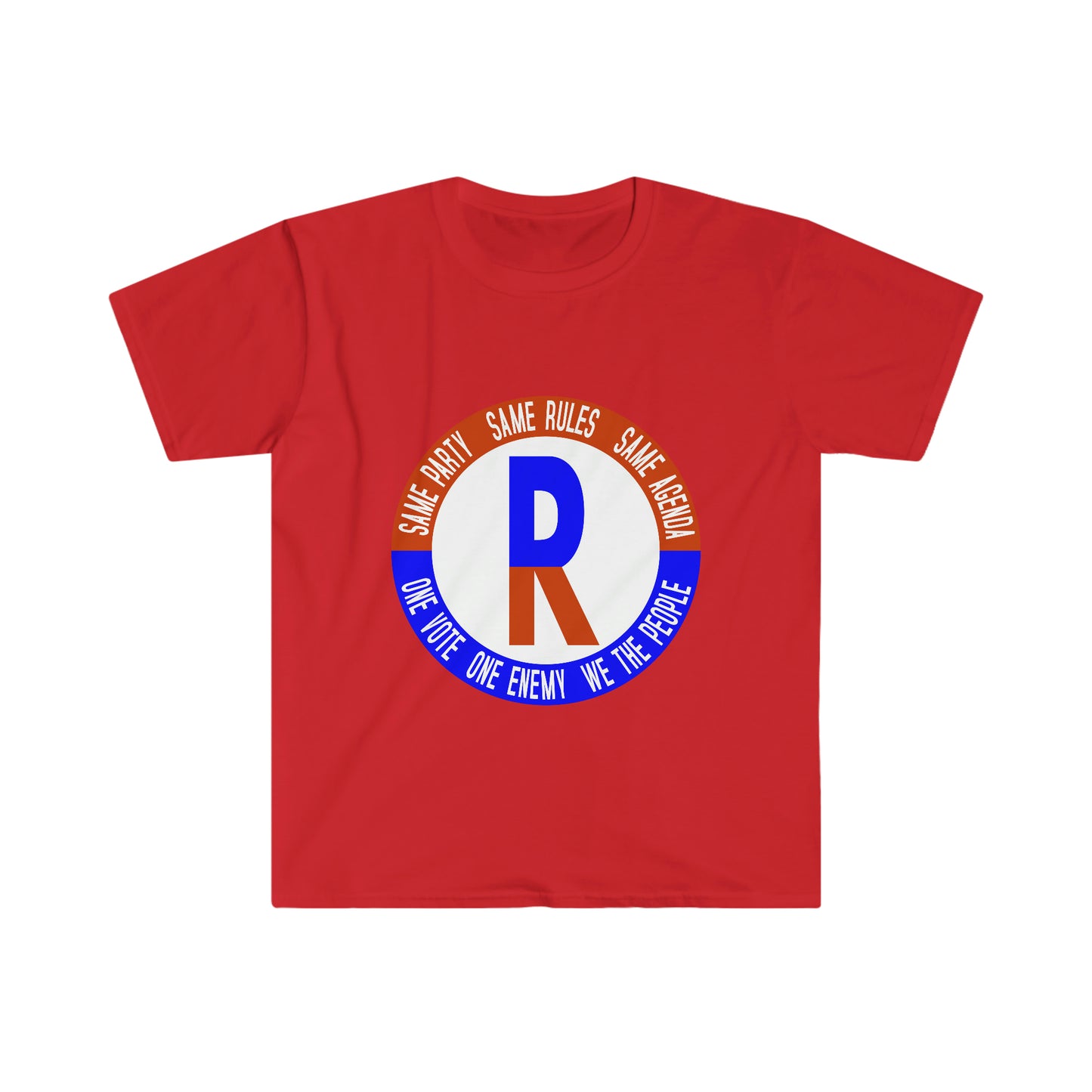 One Party Unisex Softstyle T-Shirt