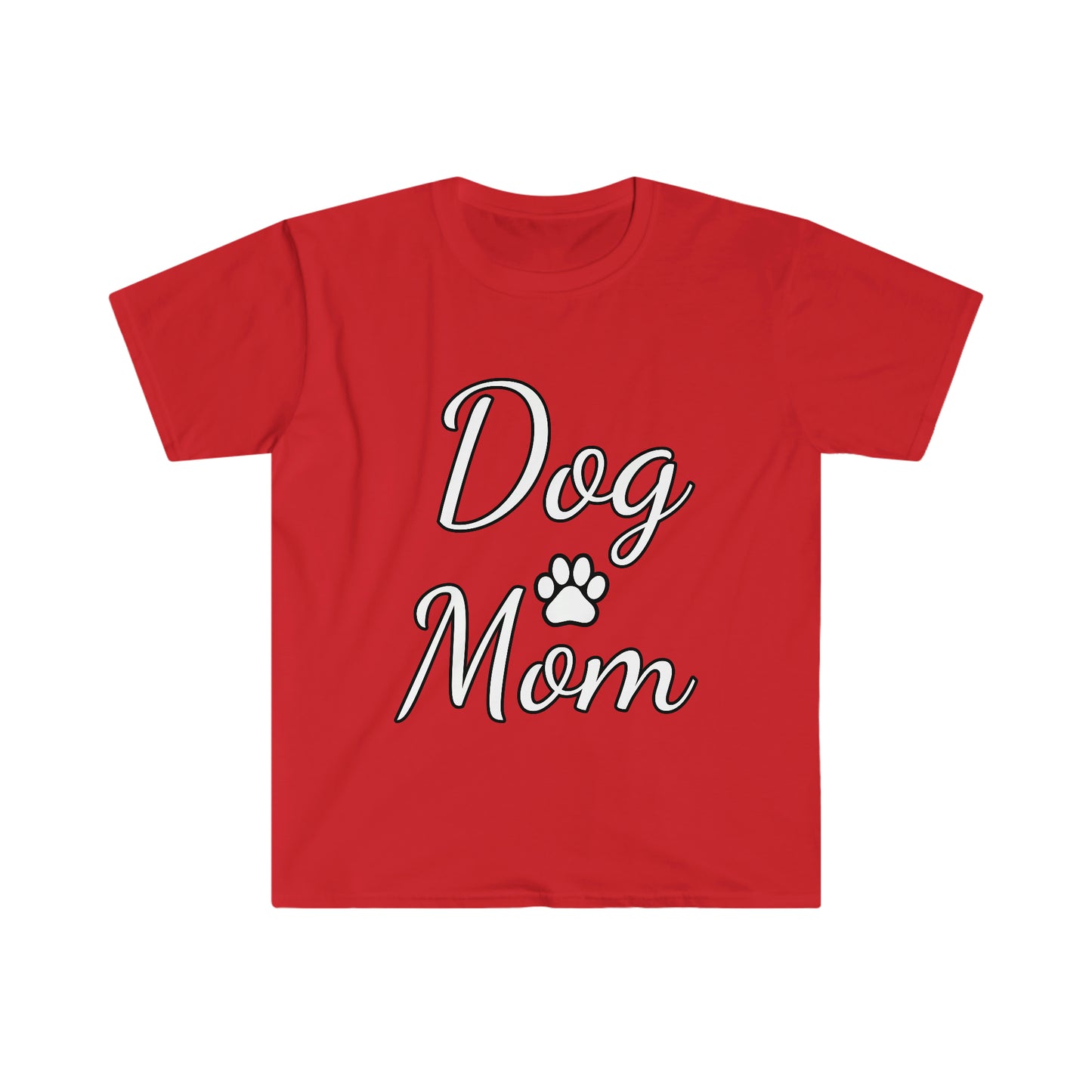 Dog Mom Unisex Softstyle T-Shirt