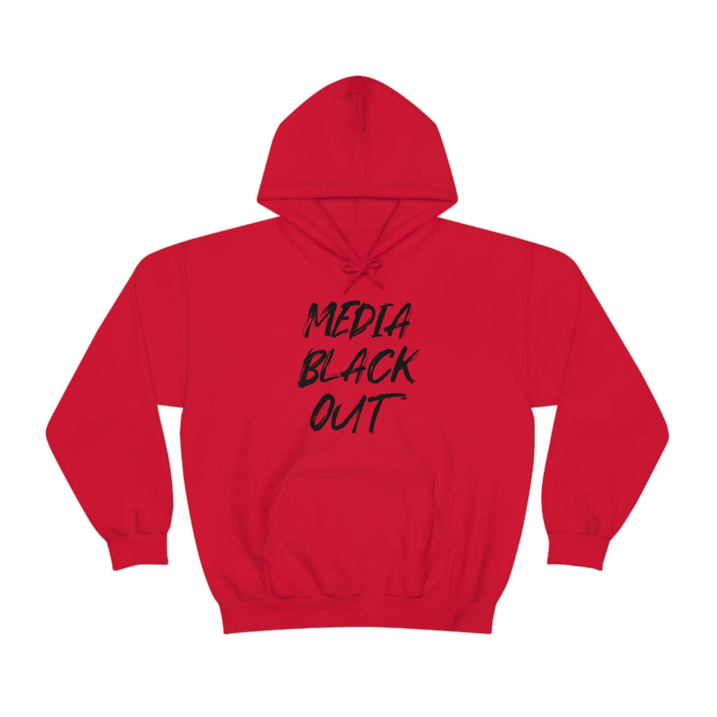 Media Black Out Unisex Heavy Blend™ Hooded Sweatshirt