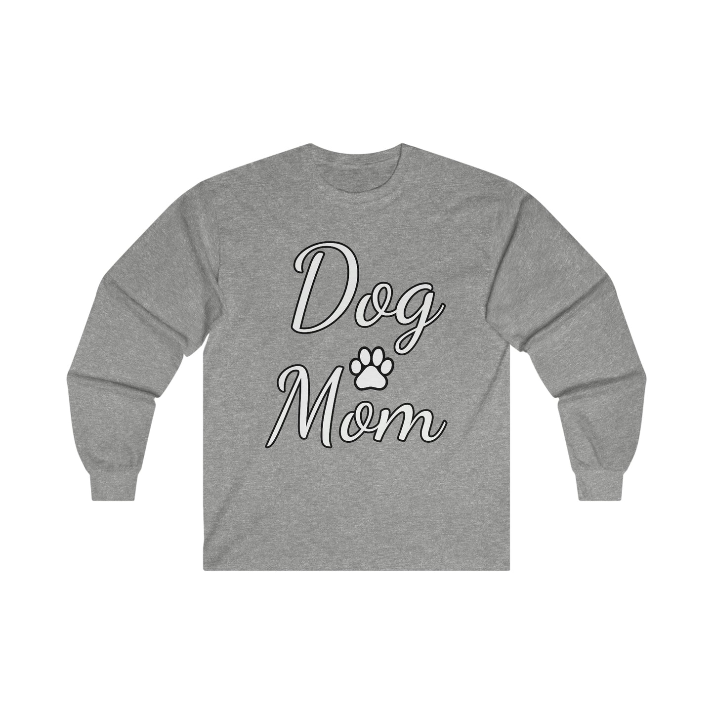 Dog Mom Ultra Cotton Long Sleeve Tee