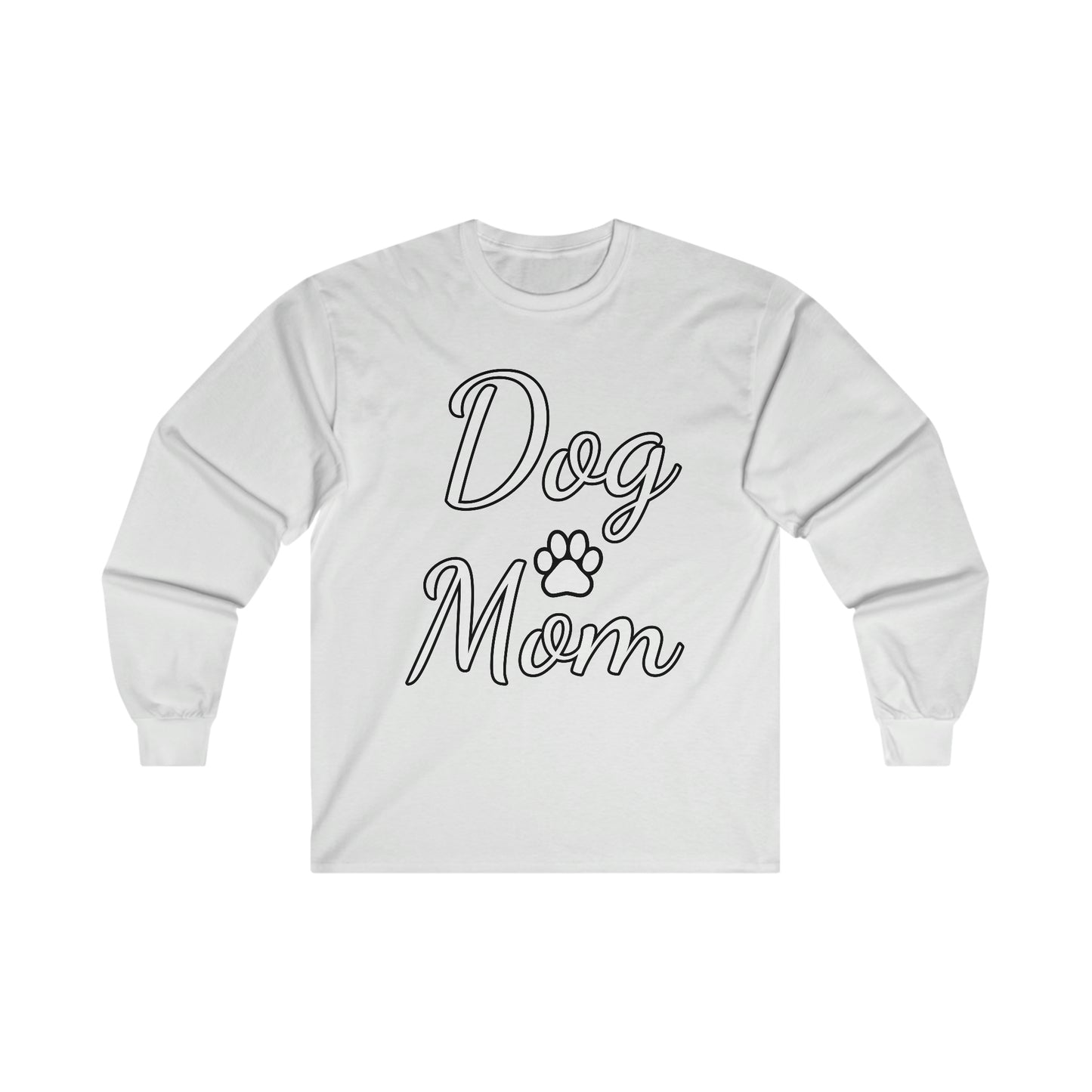 Dog Mom Ultra Cotton Long Sleeve Tee