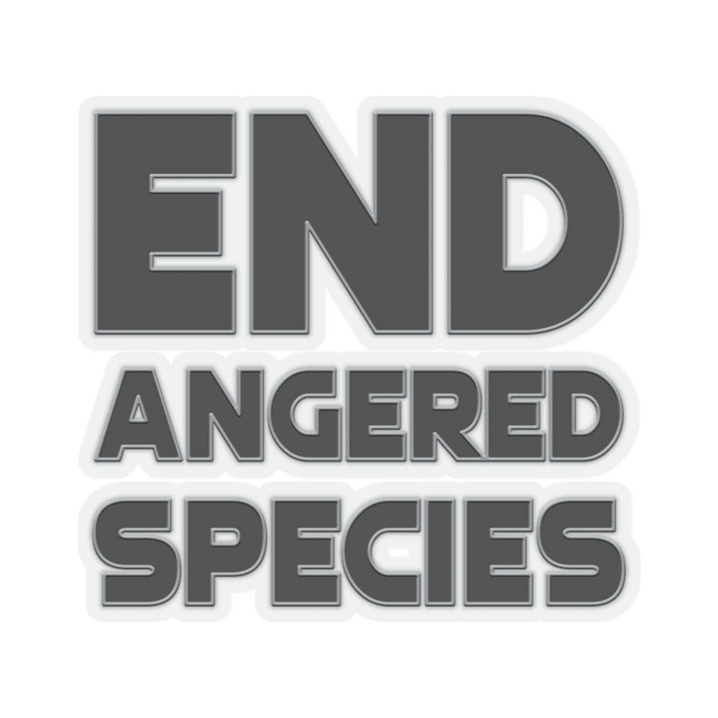 Endangered Species Kiss-Cut Stickers