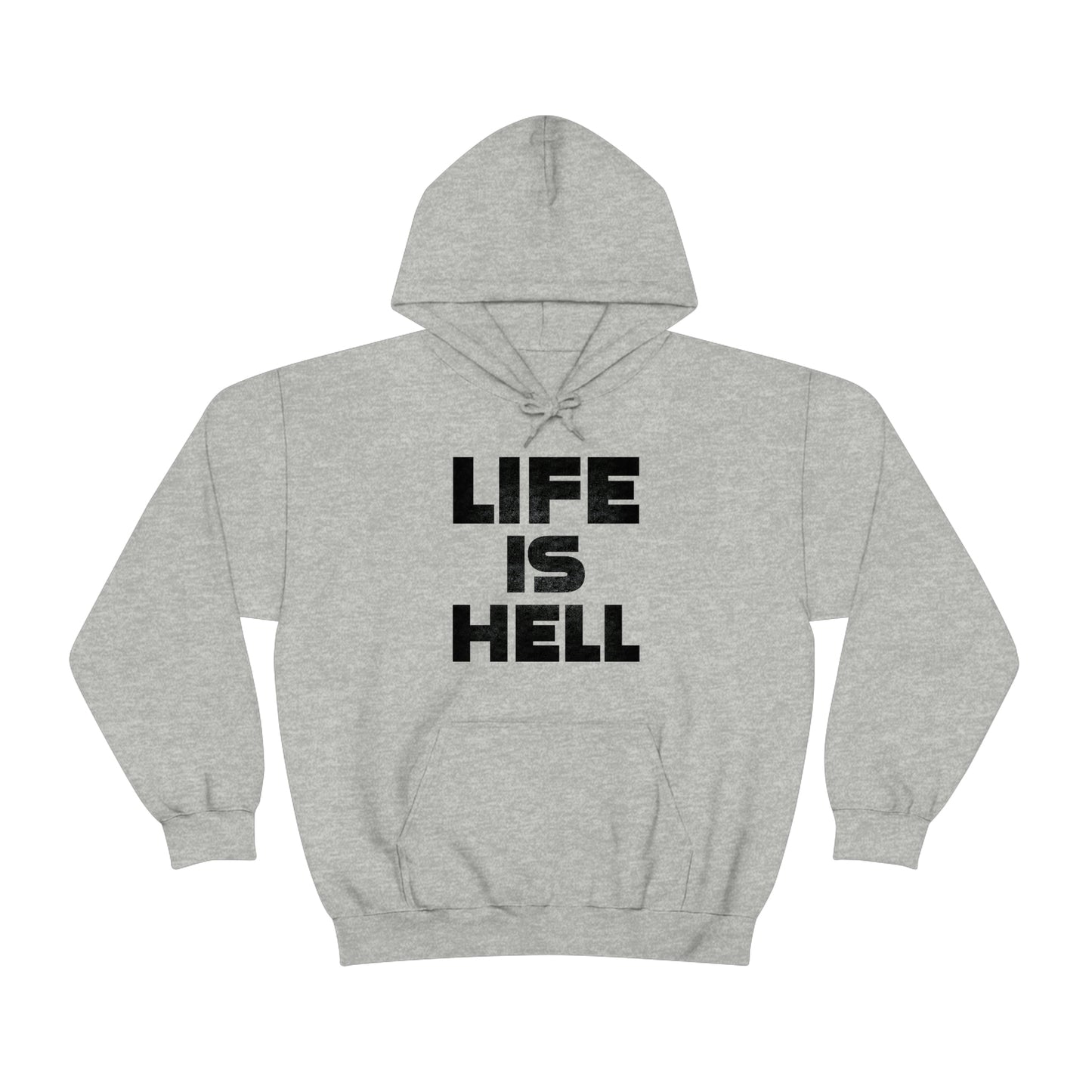 Life Is Hell Unisex Heavy Blend™ Hooded Sweatshirt