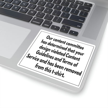 Guidelines and Terms Kiss-Cut Stickers