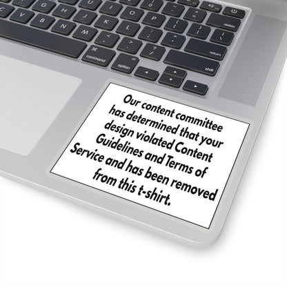 Guidelines and Terms Kiss-Cut Stickers