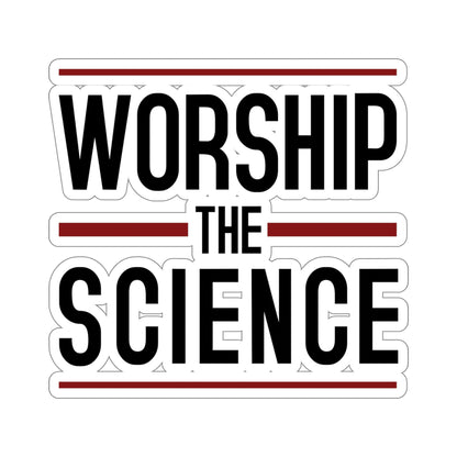 Worship Science Kiss-Cut Stickers