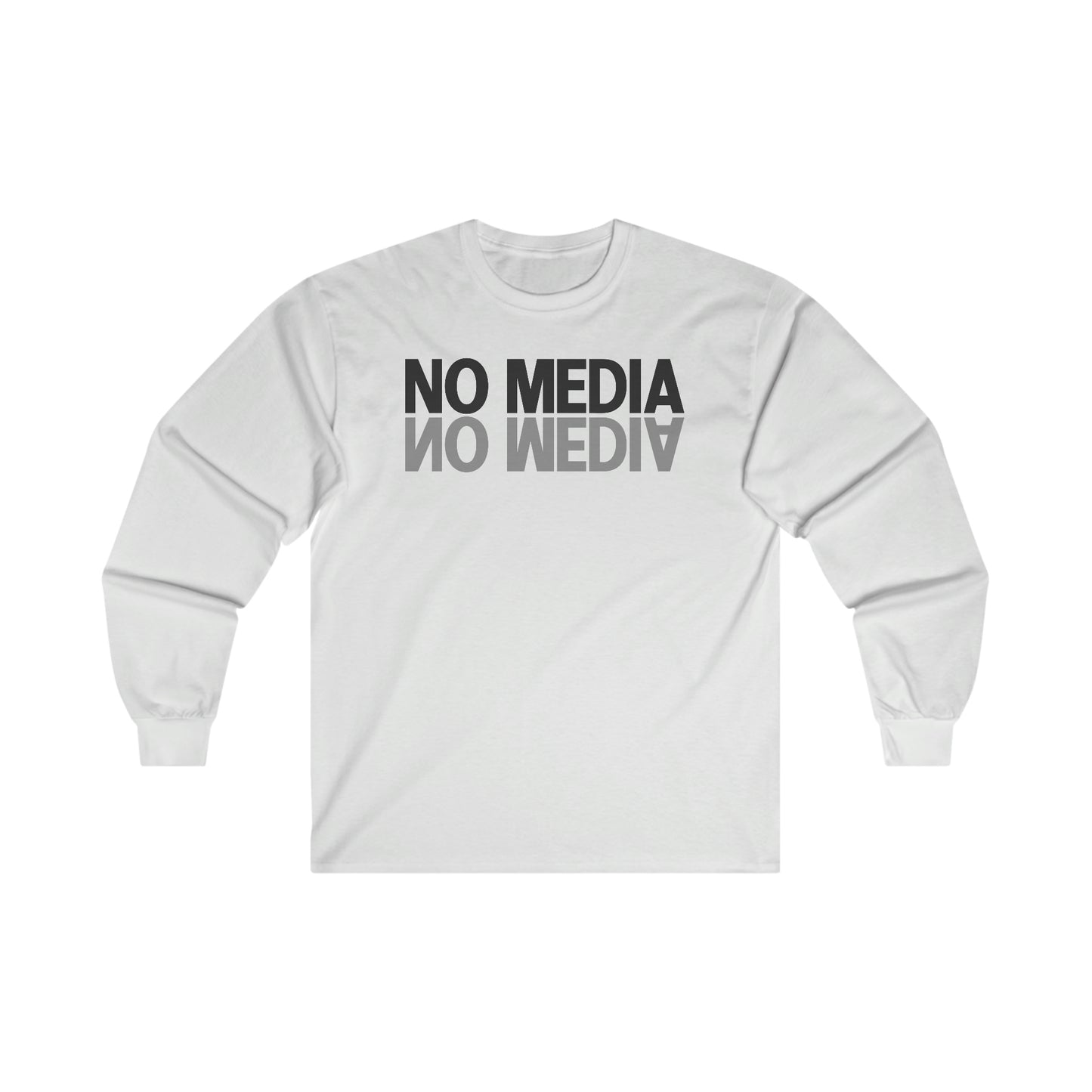 No Media Ultra Cotton Long Sleeve Tee