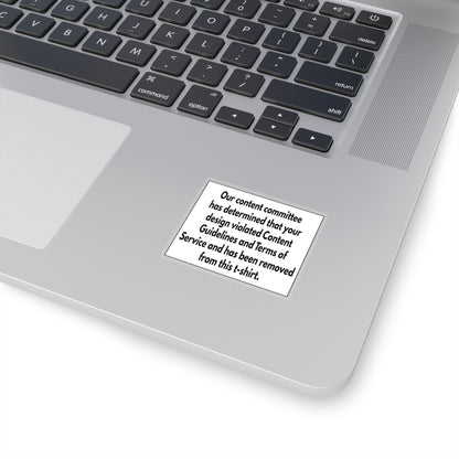 Guidelines and Terms Kiss-Cut Stickers
