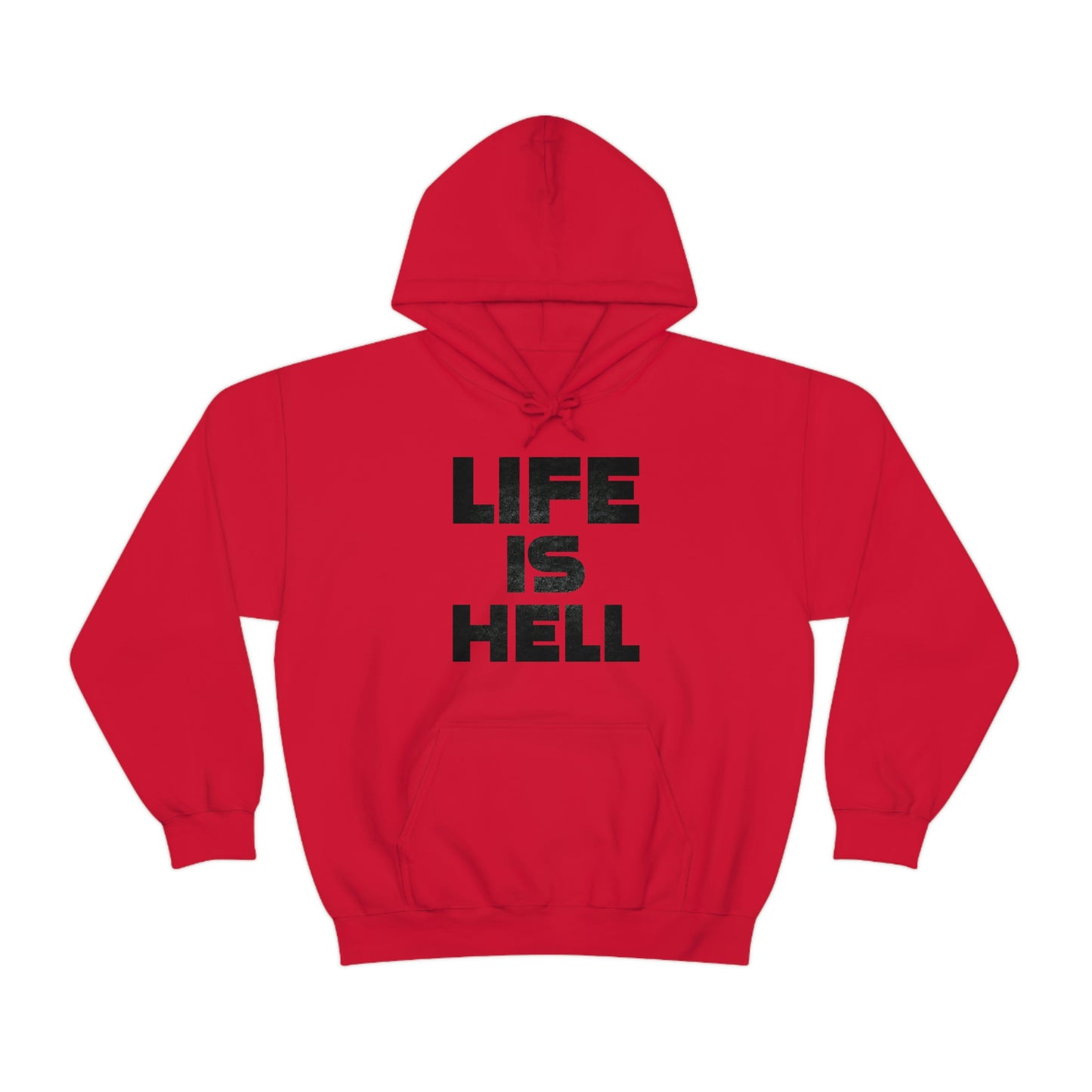 Life Is Hell Unisex Heavy Blend™ Hooded Sweatshirt