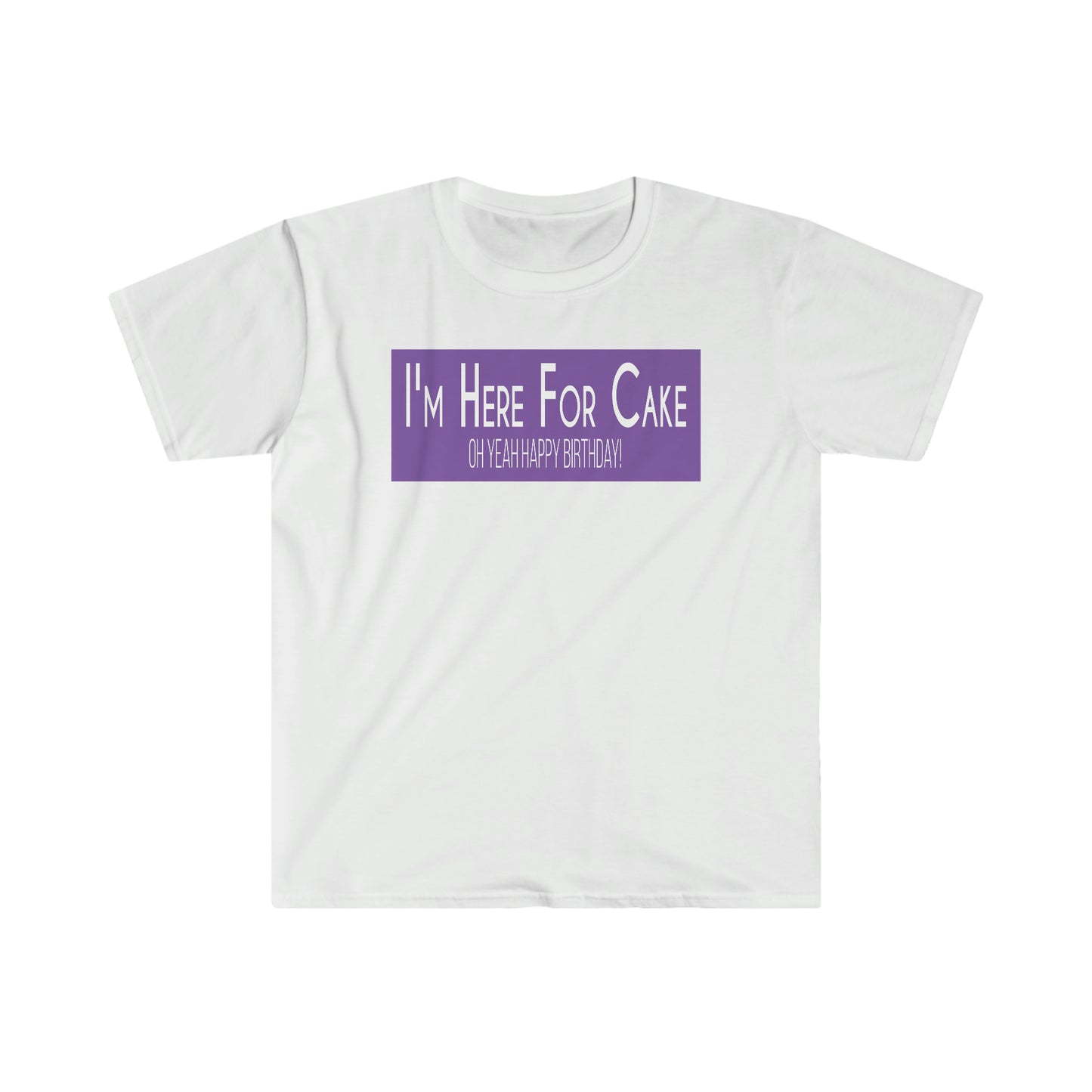 Cake Unisex Softstyle T-Shirt