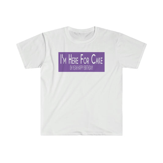 Cake Unisex Softstyle T-Shirt