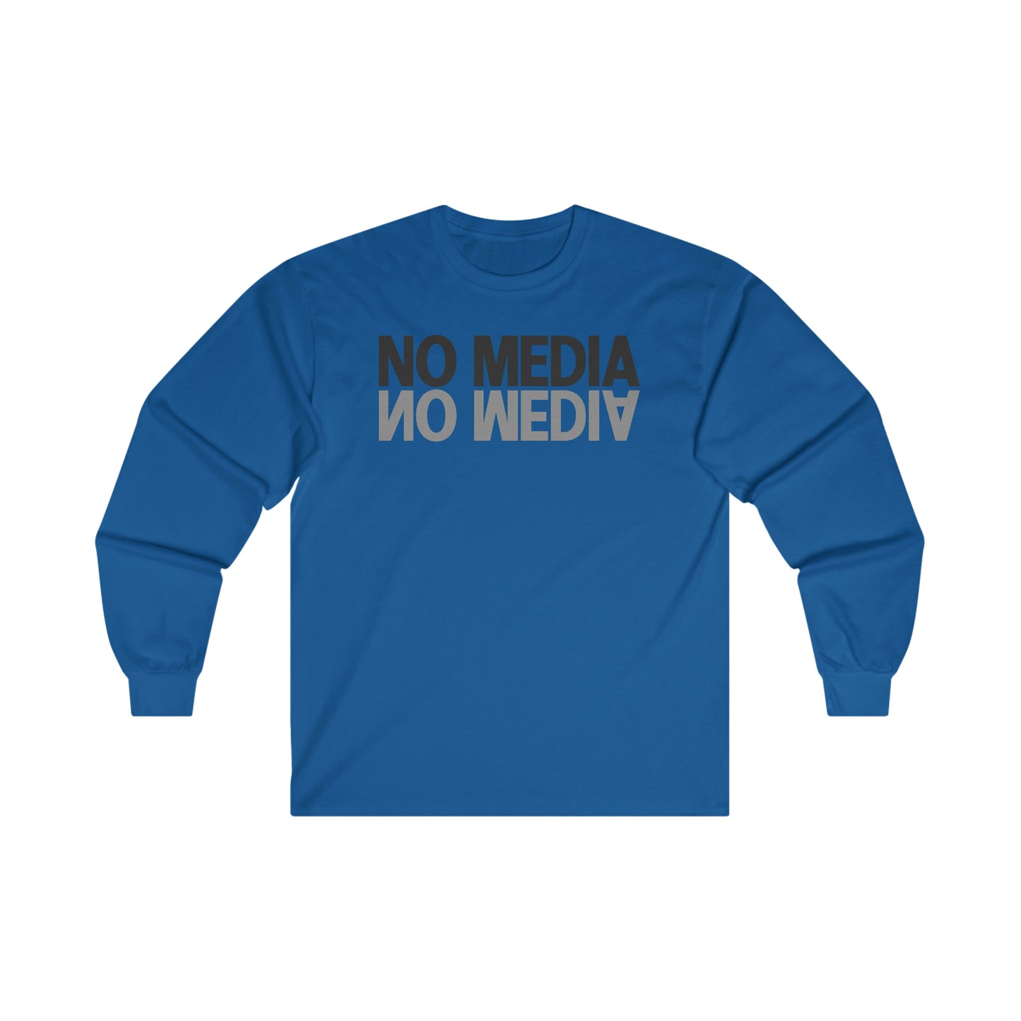 No Media Ultra Cotton Long Sleeve Tee