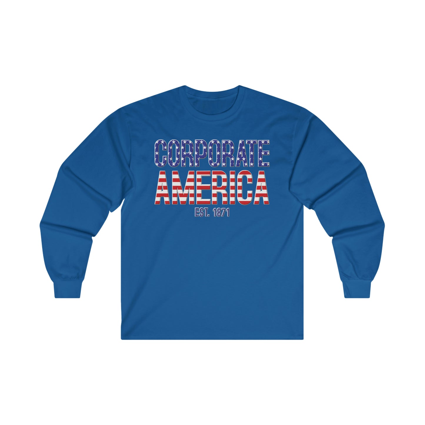 Corporate America Ultra Cotton Long Sleeve Tee
