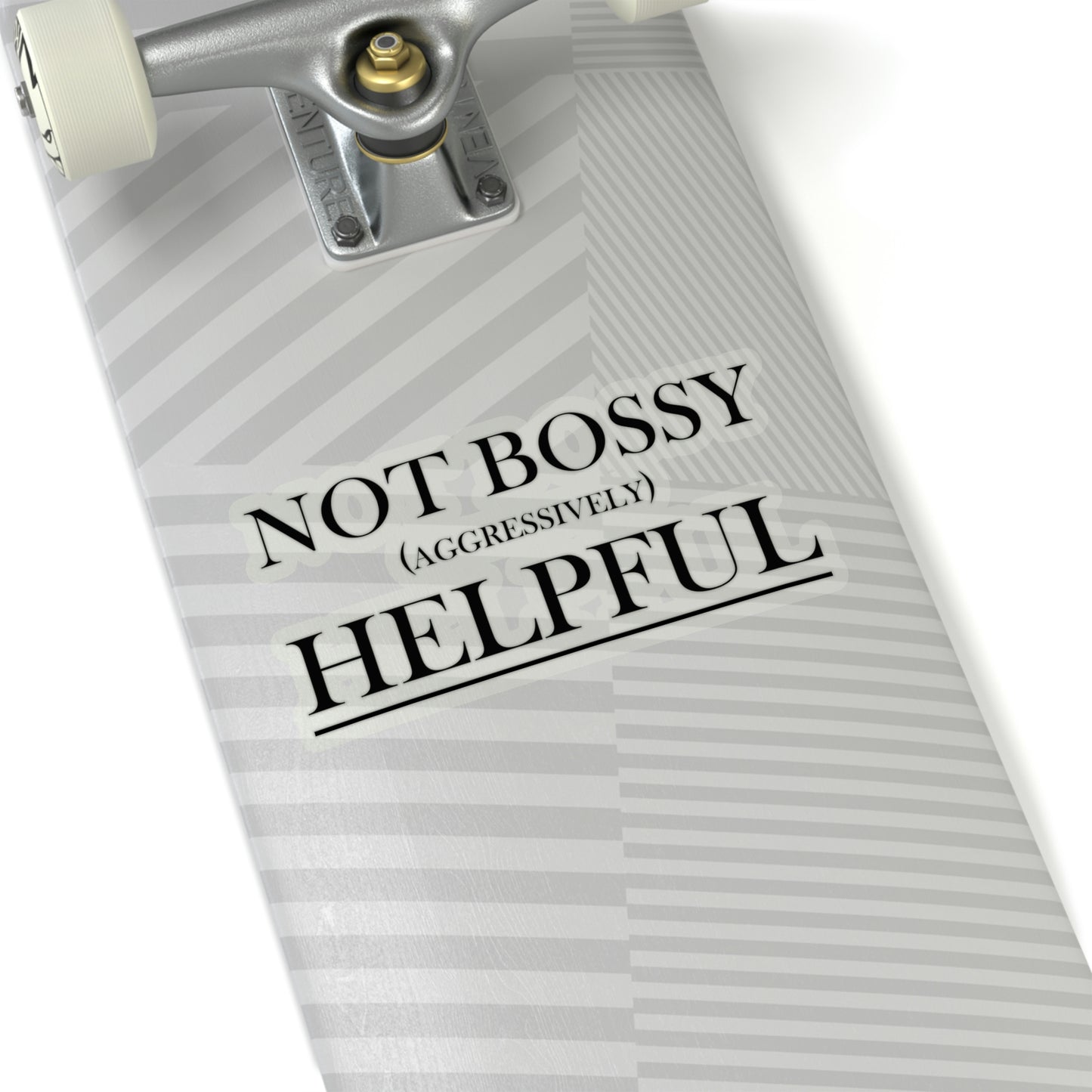 Not Bossy Kiss-Cut Stickers