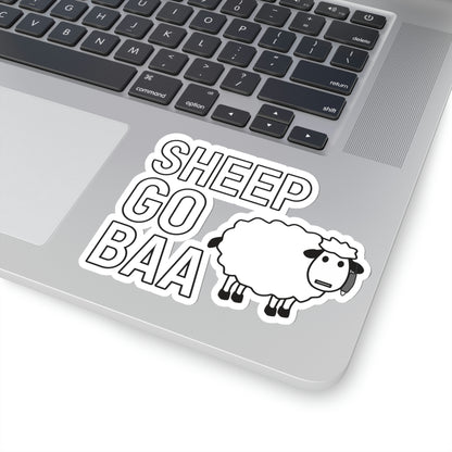 Sheep Baa Kiss-Cut Stickers