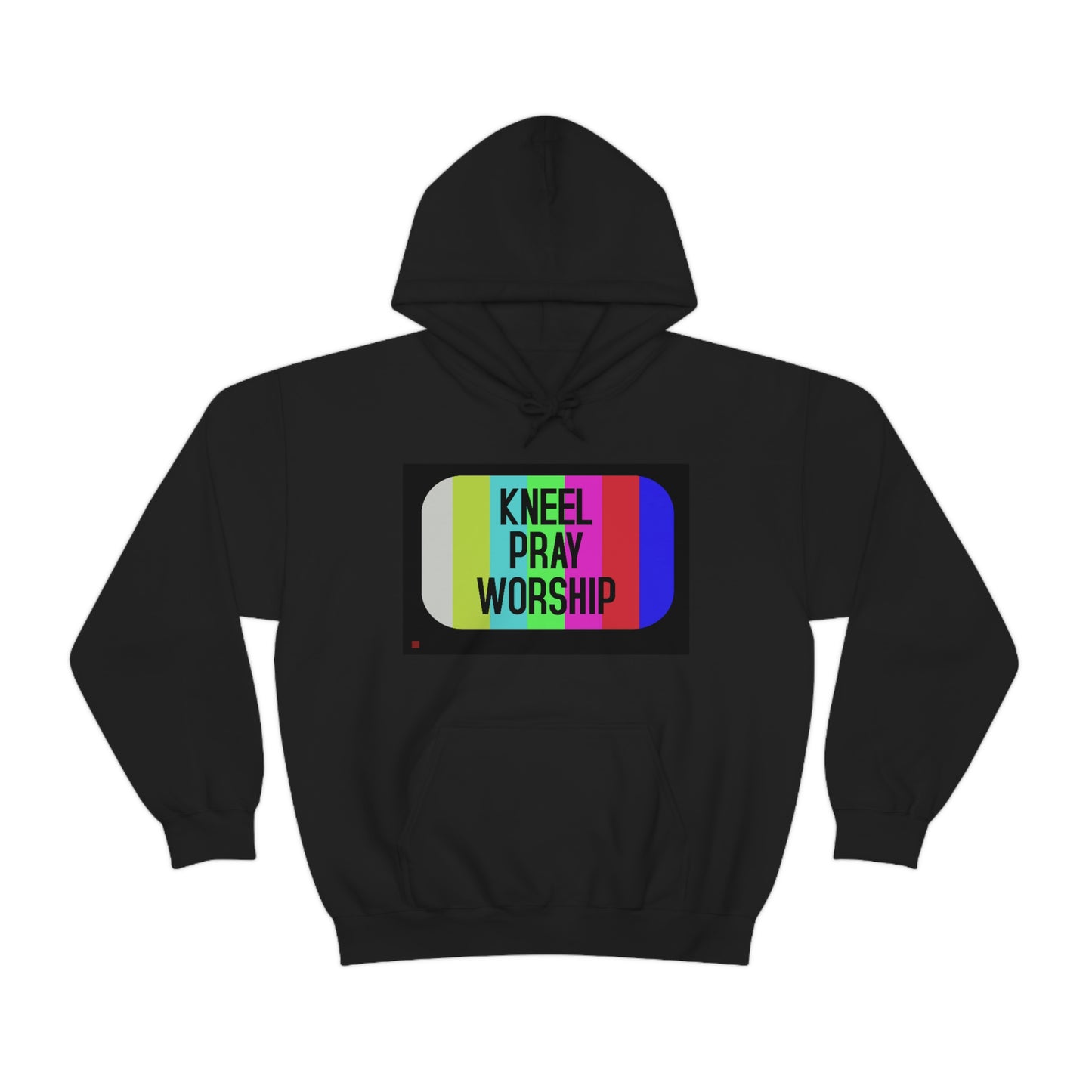 Kneel Pray Worship Unisex Heavy Blend™ Hooded Sweatshirt