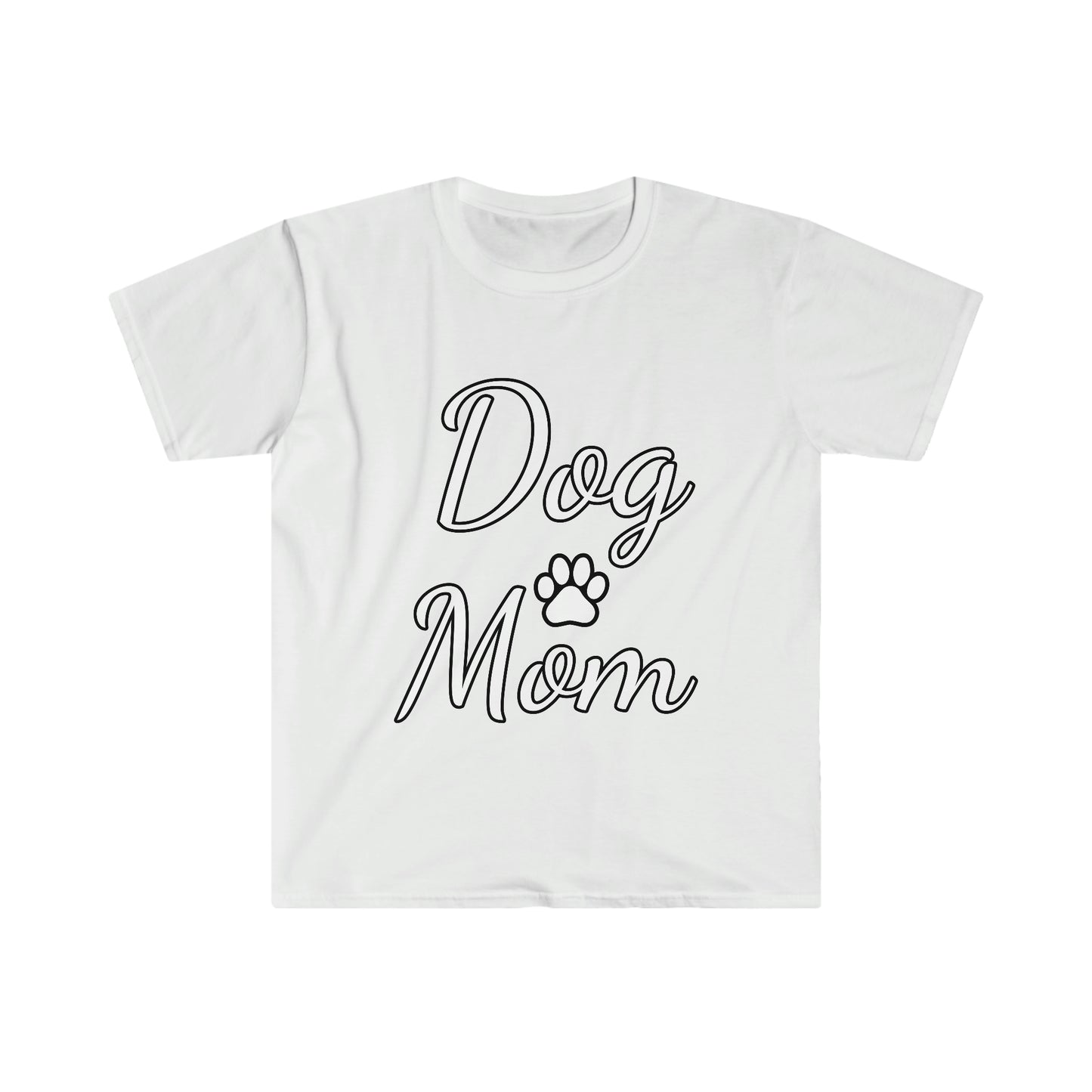 Dog Mom Unisex Softstyle T-Shirt