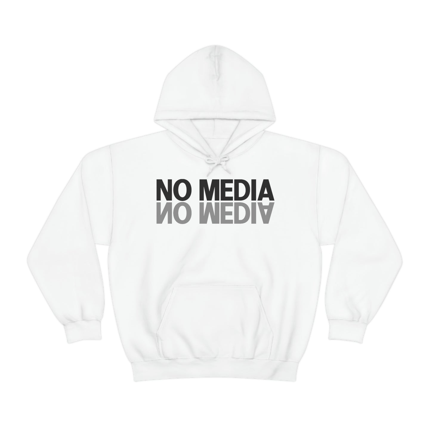 No Media Mirror Unisex Heavy Blend™ Hooded Sweatshirt