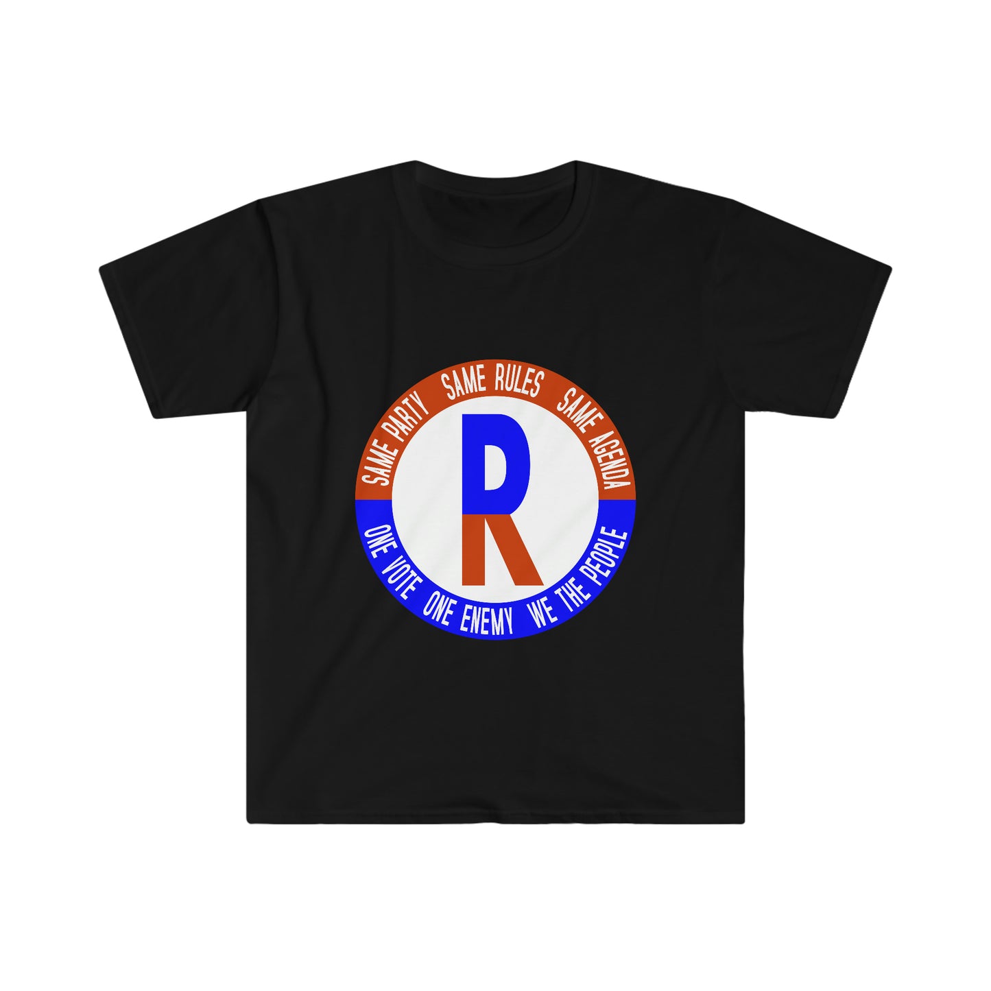 One Party Unisex Softstyle T-Shirt