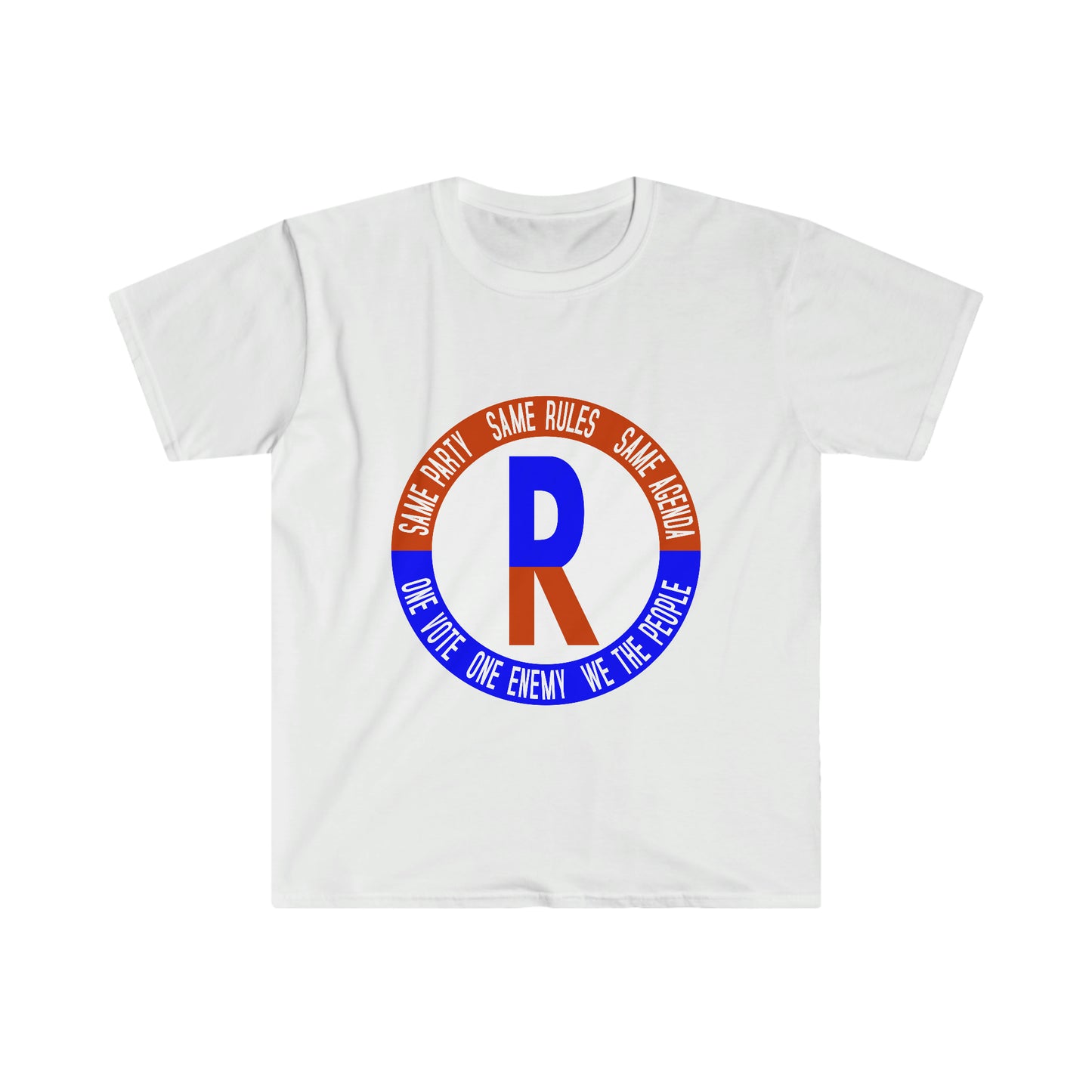 One Party Unisex Softstyle T-Shirt