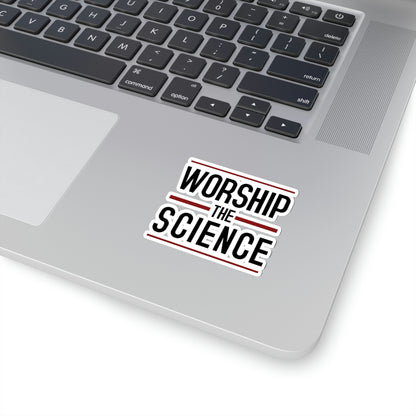 Worship Science Kiss-Cut Stickers