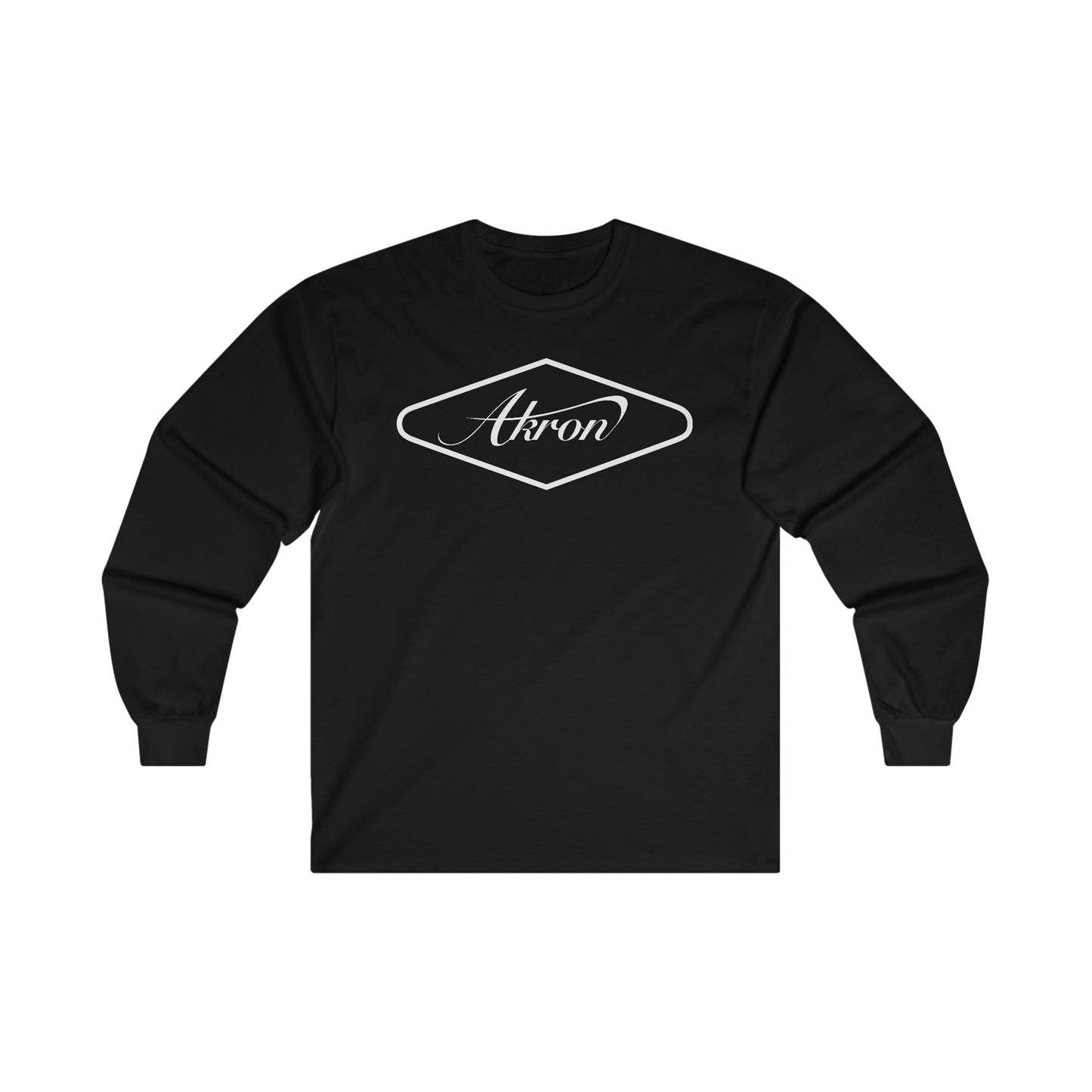 Akron City Logo Ultra Cotton Long Sleeve Tee
