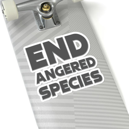 Endangered Species Kiss-Cut Stickers