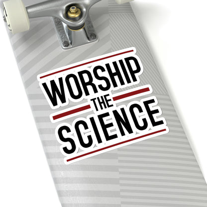 Worship Science Kiss-Cut Stickers