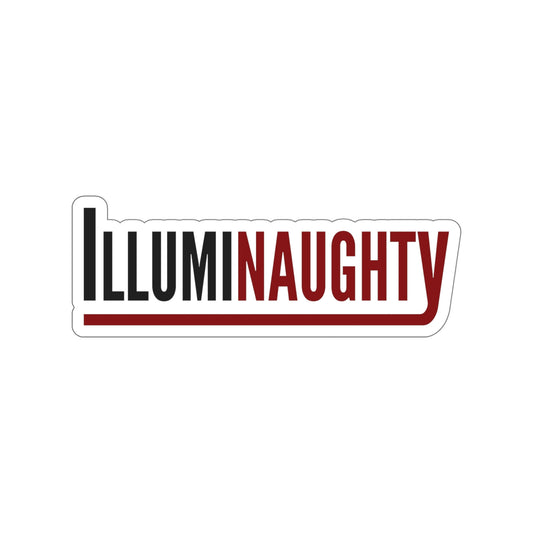 Illuminaughty Kiss-Cut Stickers