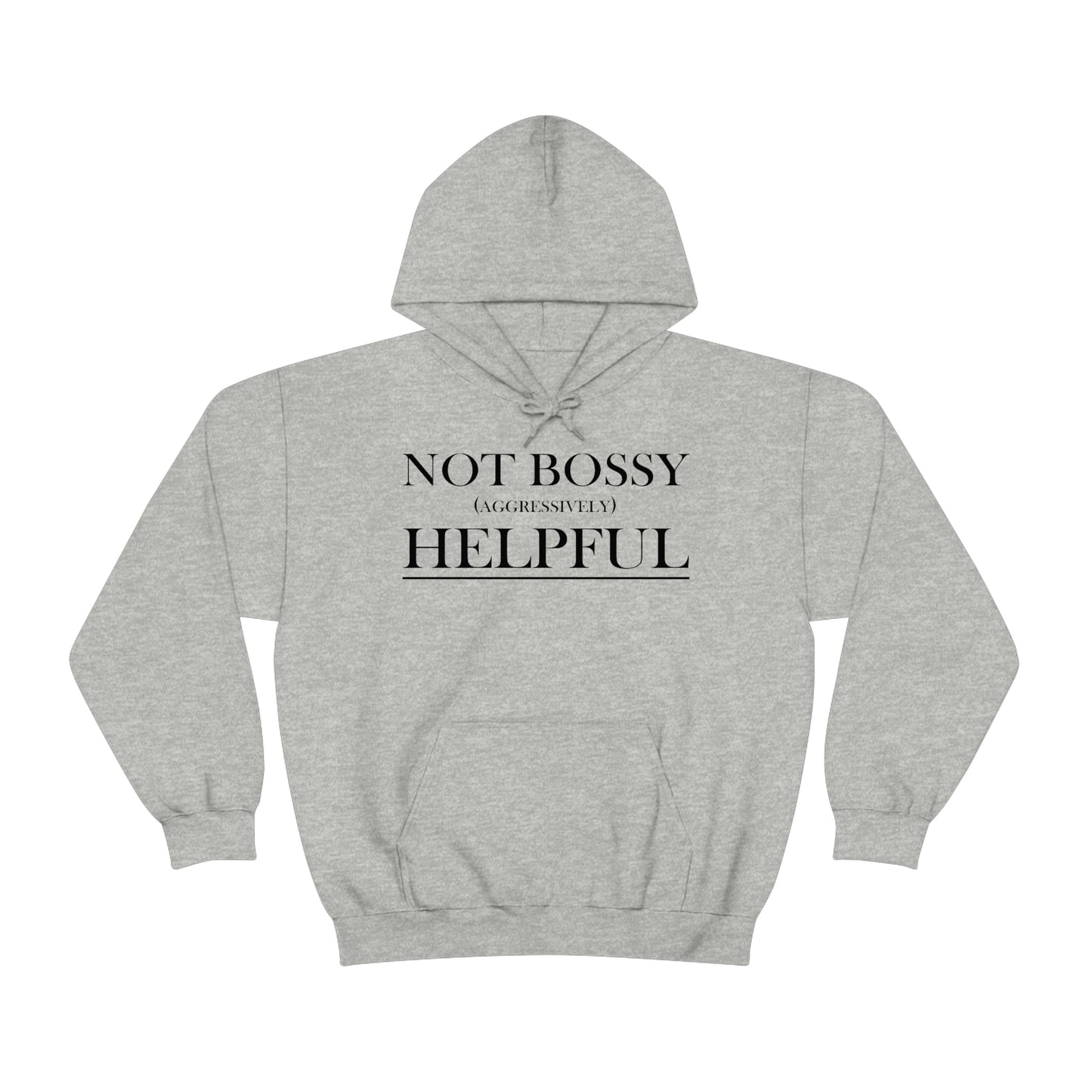 Not Bossy Unisex Heavy Blend™ Hooded Sweatshirt