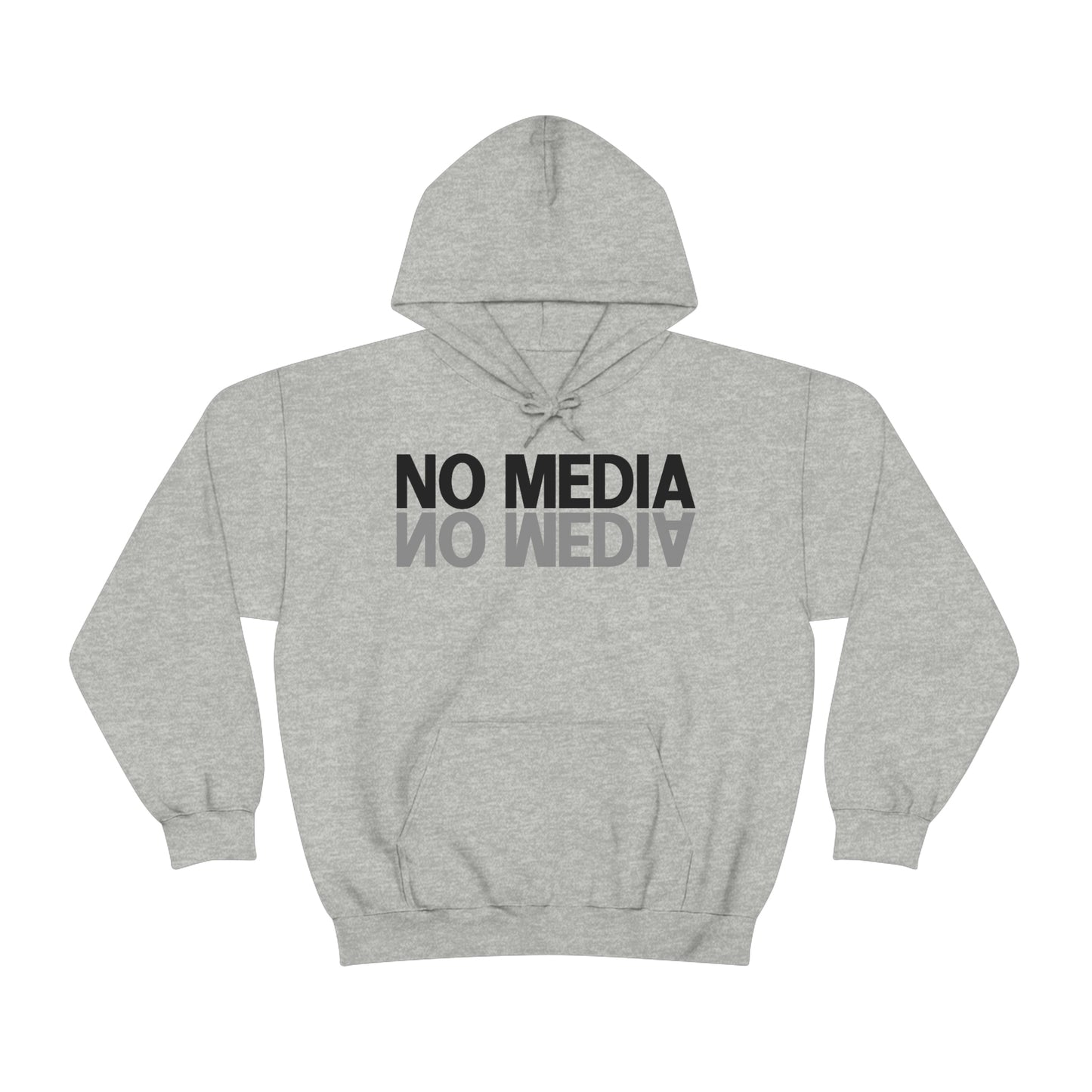 No Media Mirror Unisex Heavy Blend™ Hooded Sweatshirt