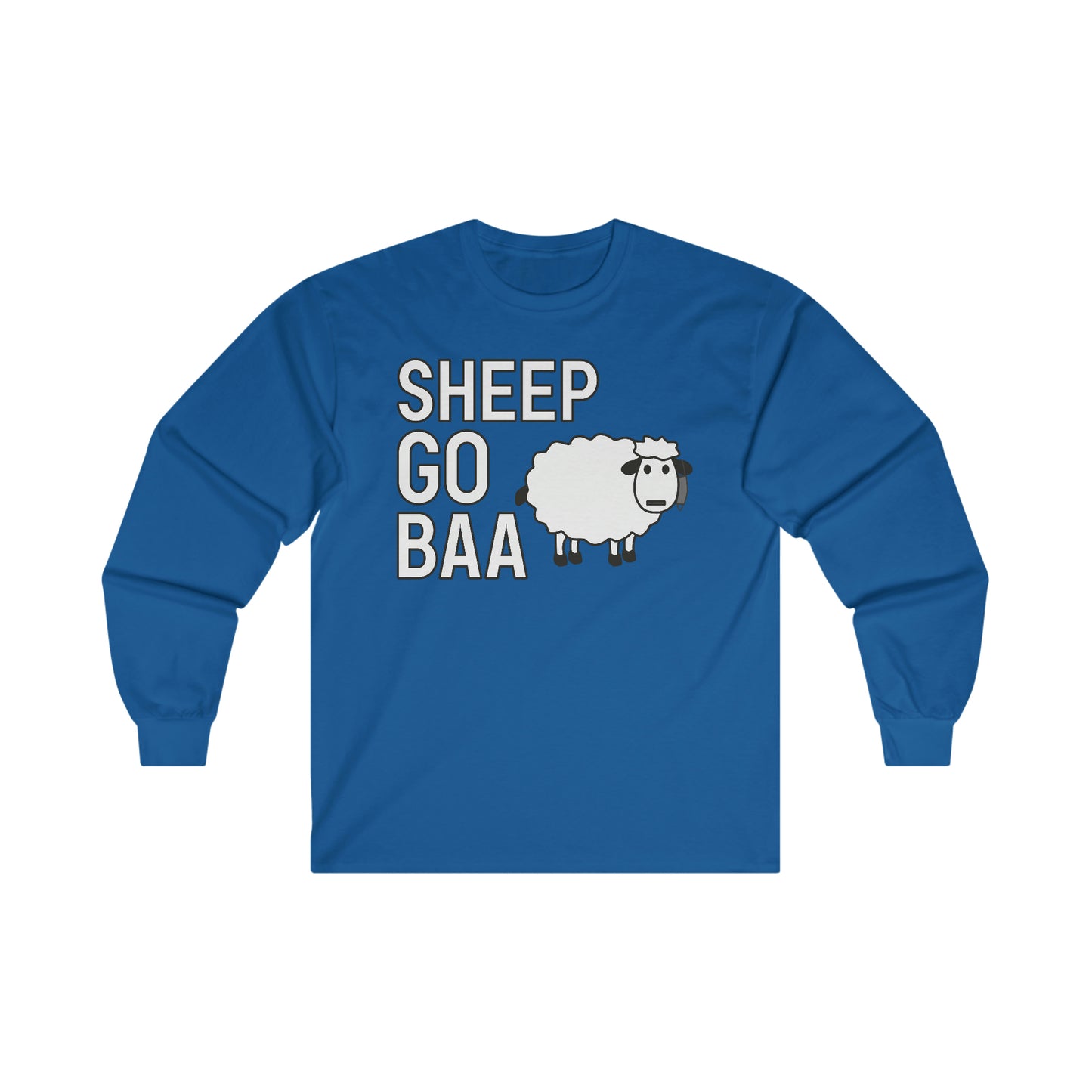 Sheep Baa Ultra Cotton Long Sleeve Tee