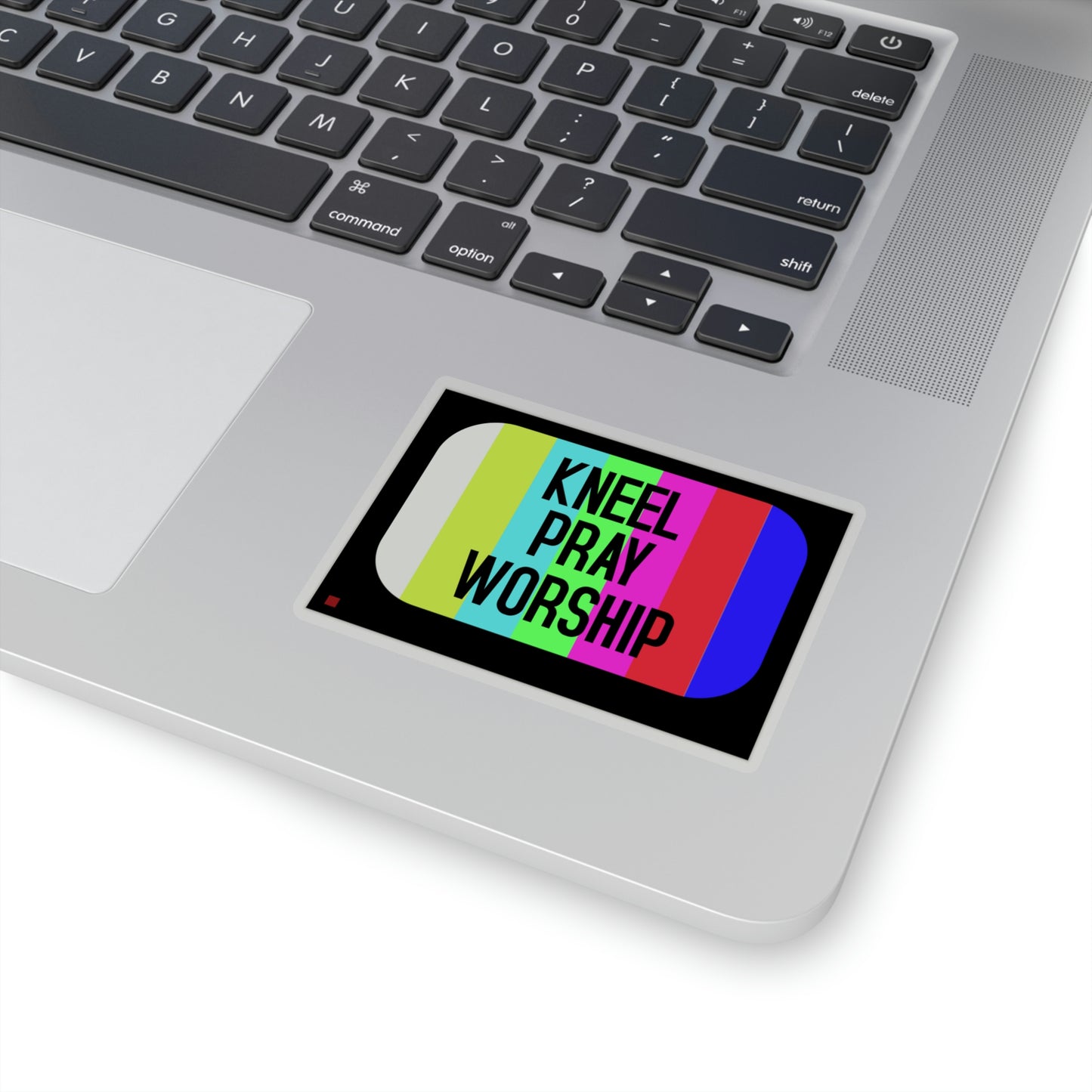 Kneel Pray Kiss-Cut Stickers