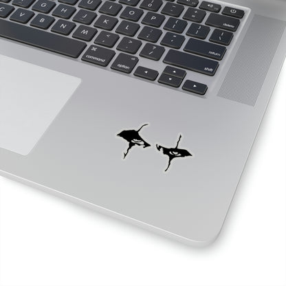 Crow Eyes Kiss-Cut Stickers