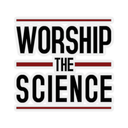 Worship Science Kiss-Cut Stickers