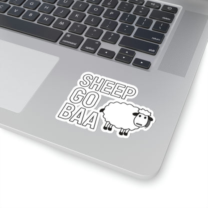 Sheep Baa Kiss-Cut Stickers