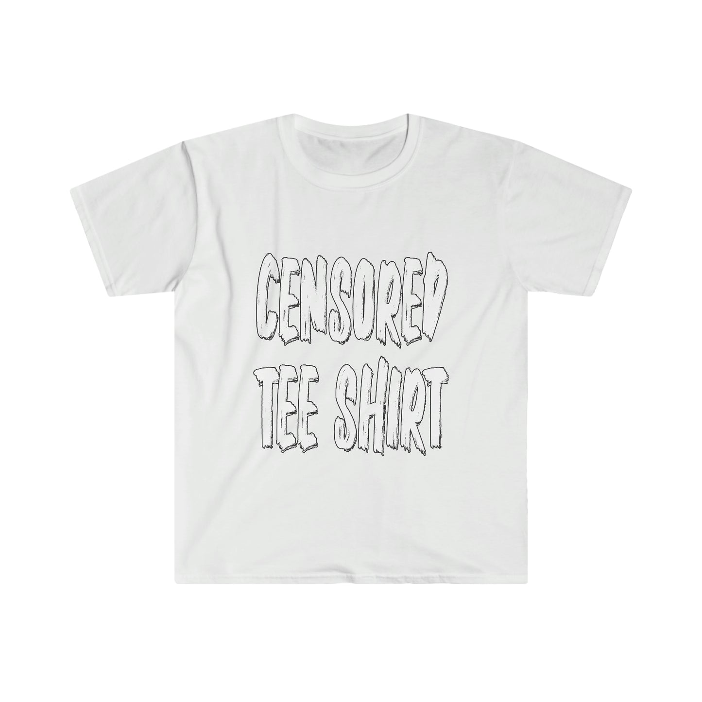 Censored Tee Shirt Unisex Softstyle T-Shirt