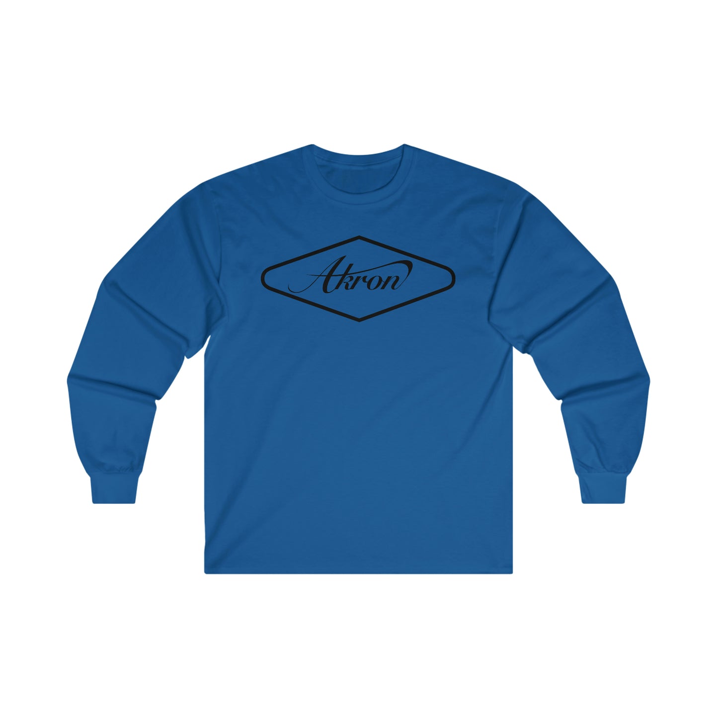Akron City Logo Ultra Cotton Long Sleeve Tee