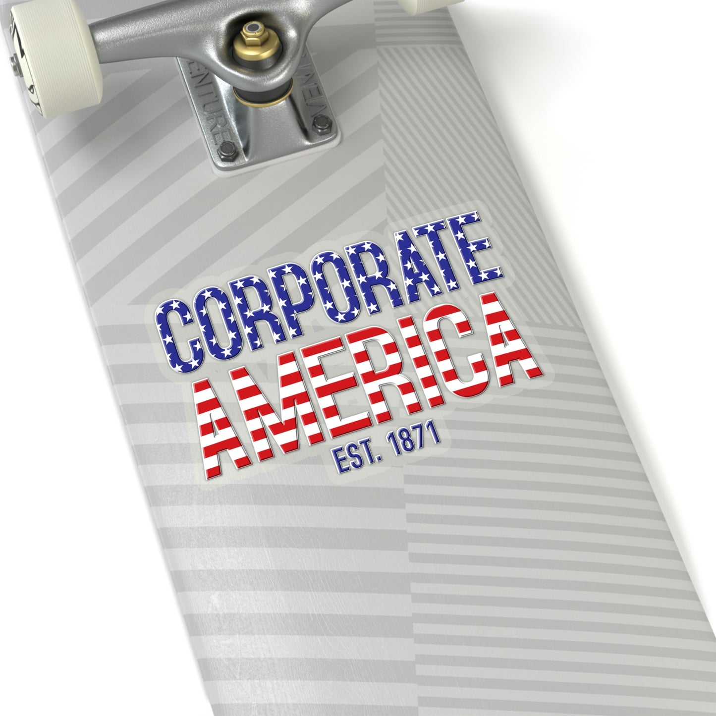 Corporate America Kiss-Cut Stickers