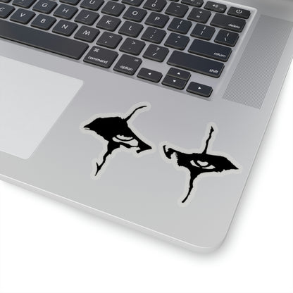 Crow Eyes Kiss-Cut Stickers