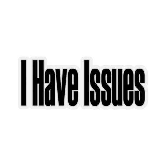 Issues Kiss-Cut Stickers