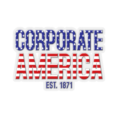 Corporate America Kiss-Cut Stickers