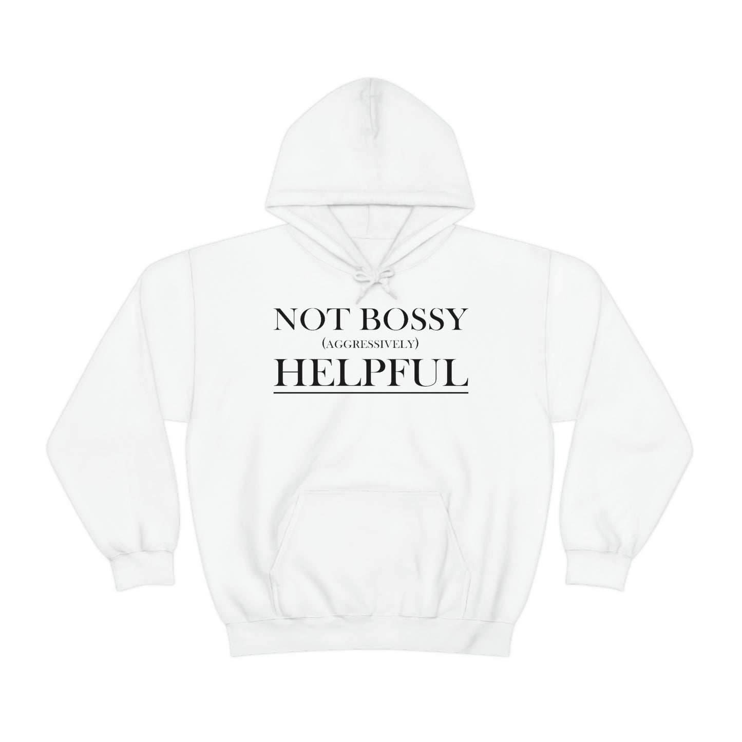 Not Bossy Unisex Heavy Blend™ Hooded Sweatshirt