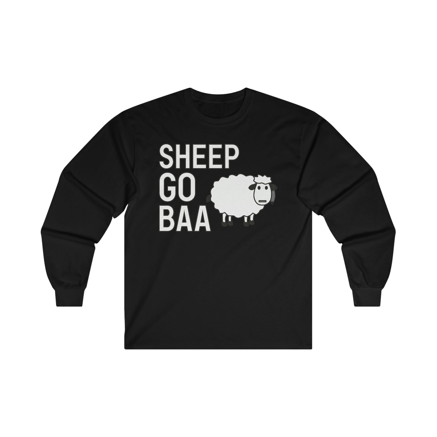 Sheep Baa Ultra Cotton Long Sleeve Tee