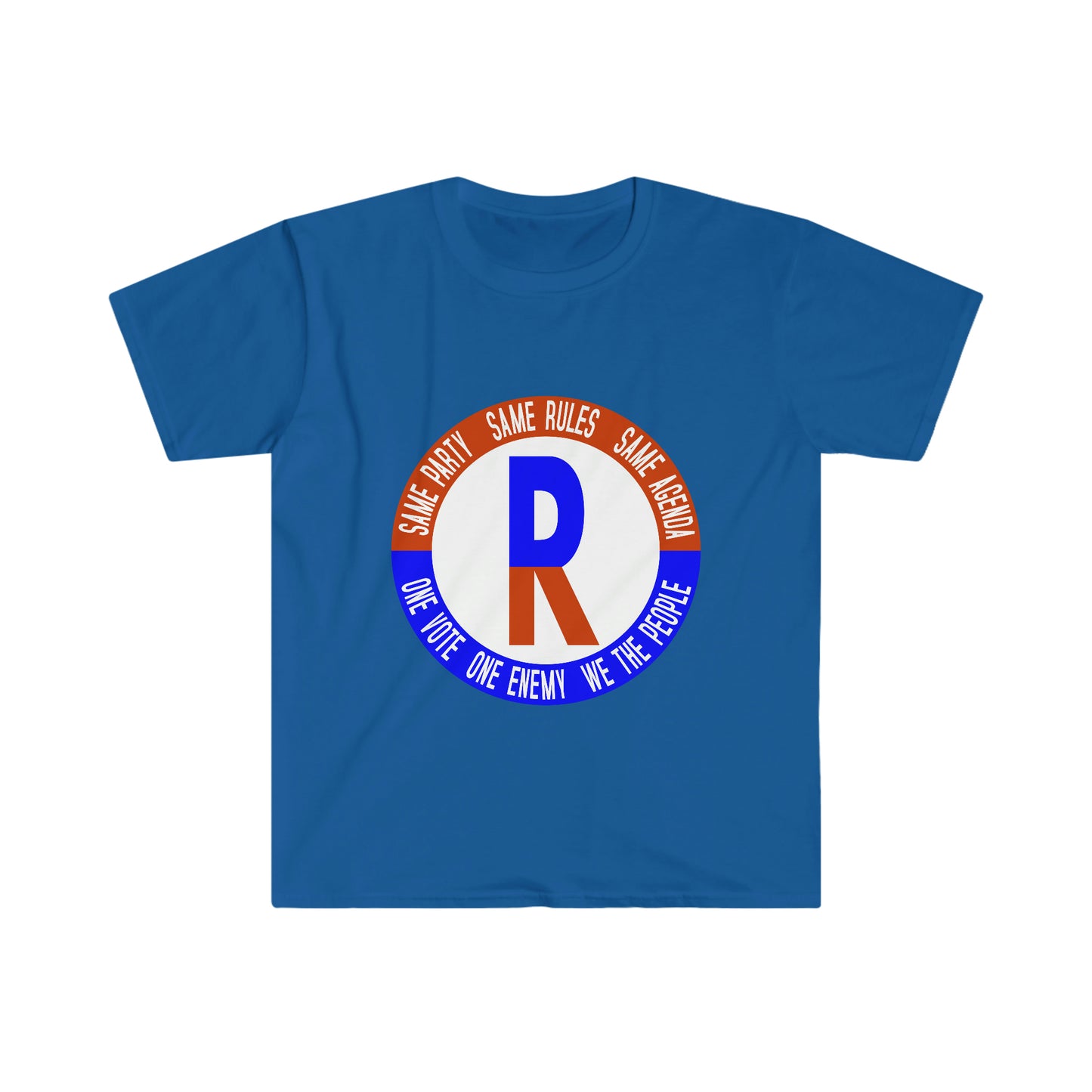 One Party Unisex Softstyle T-Shirt