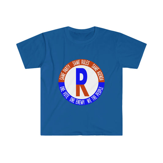 One Party Unisex Softstyle T-Shirt