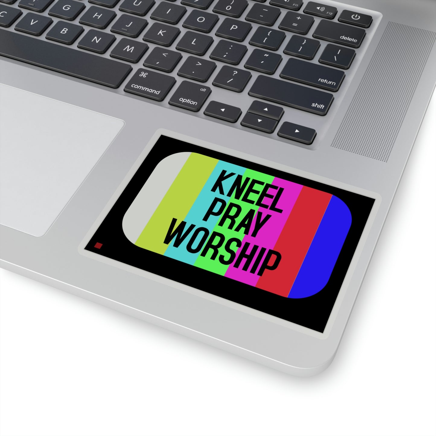 Kneel Pray Kiss-Cut Stickers